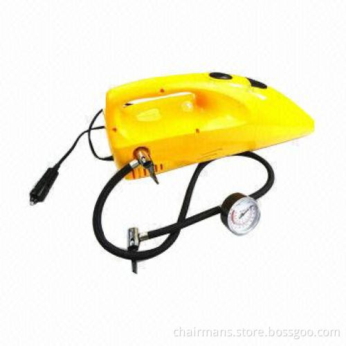 Multifunction Car Vacuum Cleaner with Pressure Gauge, Air Pump
